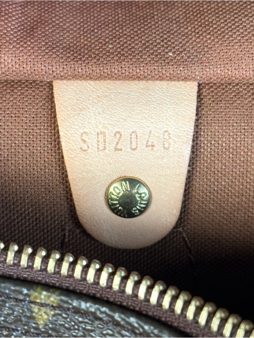 Louis Vuitton Speedy 30 Monogram  Brown Canvas Boston Top Handle Handbag 2018 - Picture 13 of 15